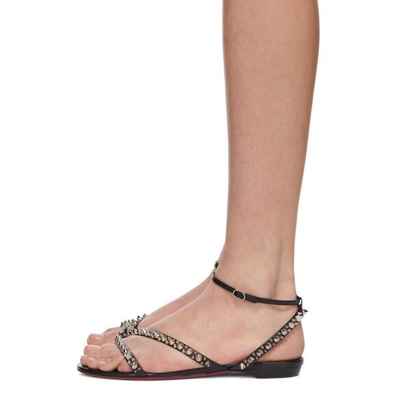 Christian Louboutin Mafaldina Spikes Ankle Strap Sandal size 36 - Picture 3 of 16